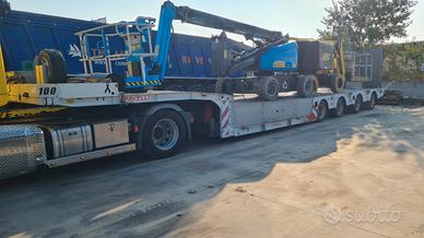 Pianale Carrellone telescopico in Acciao Zincato