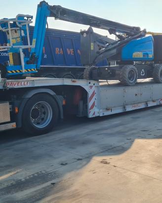 Pianale Carrellone telescopico in Acciao Zincato