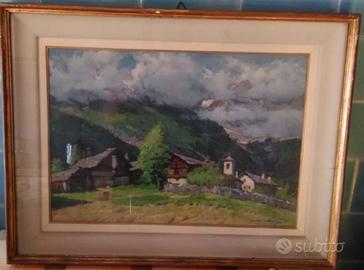 Quadro olio di Mario Moretti Foggia, 1931