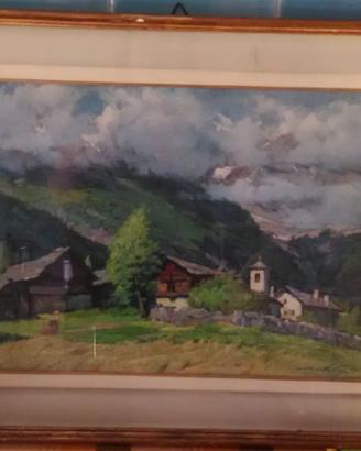 Quadro olio di Mario Moretti Foggia, 1931