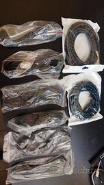 LOTTO cavetti 2 stereo 6 mono solo in blocco