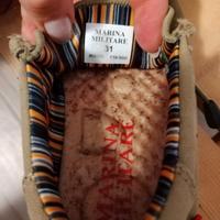 Mocassino bimbo marina militare