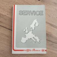 Libro SERVICE ALFA ROMEO