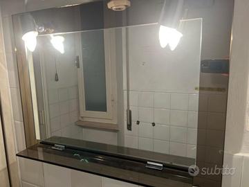 Specchio da bagno vintage
