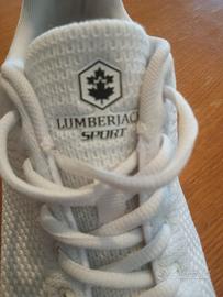 Scarpe uomo Lumberjack n.43 bianche –pari al nuovo