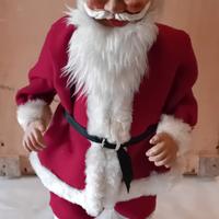 Babbo Natale in cartapesta vintage