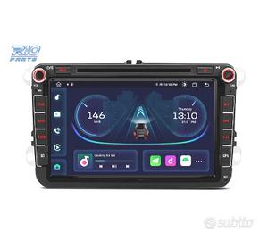 RADIO GPS ANDROID 14 PER VOLKSWAGEN VW GOLF POLO P