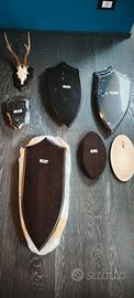 Scudi Legno per Trofeistica Tassidermia