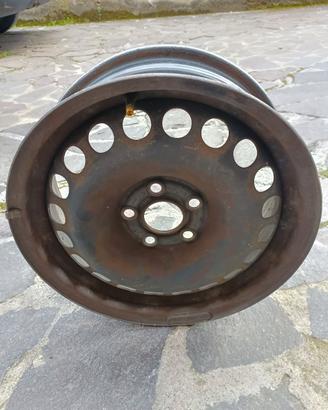 4 cerchi in acciaio da 15 wv