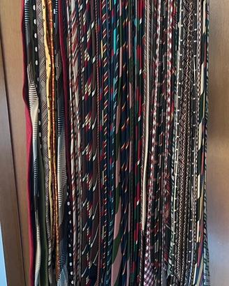 Collezione di 91 cravatte vintage