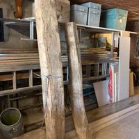 Trave vecchia in rovere