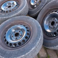 Cerchi acciaio Vw 15 pollici