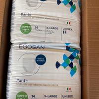 4 EGOSAN Pants X-Large SUPER - 14 pezzi