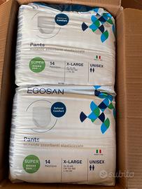 4 EGOSAN Pants X-Large SUPER - 14 pezzi