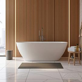 Vasca free standing bianco lucido 150X73 MOON
