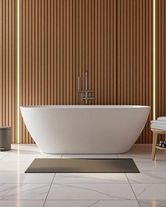 Vasca free standing bianco lucido 150X73 MOON