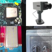 Faretto sensore movimento led e telecamera