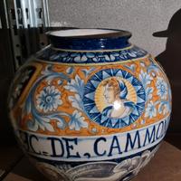 vaso farmacia maiolica