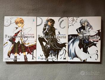 Manga Pandora Hearts 3 volumi