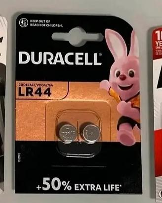 Tre confezioni batterie a pastiglia