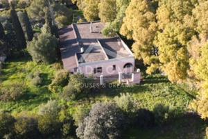 Villa con dependance su 4,5 ettari a 500 mt dal ma