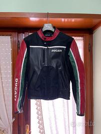 Giacca Ducati Tricolore Pelle/Tessuto Tg. M