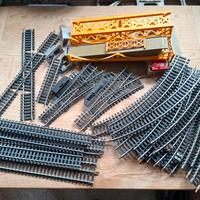 Lotto accessori e binari Lima trenino elettrico 