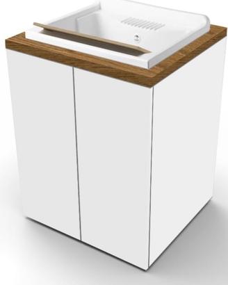 Mobile bagno con lavandino