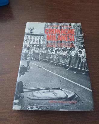libro raro Cronache Milanesi 1980
