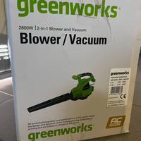 Soffiatore / aspiratore greenworks