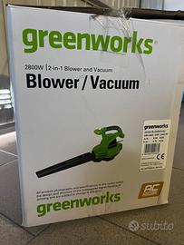 Soffiatore / aspiratore greenworks