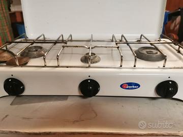Cucina campeggio  Parker 3 fuochi