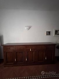 Mobile anticato (credenza) legno scuro