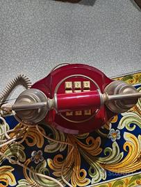 telefono antico charlenston rosso 