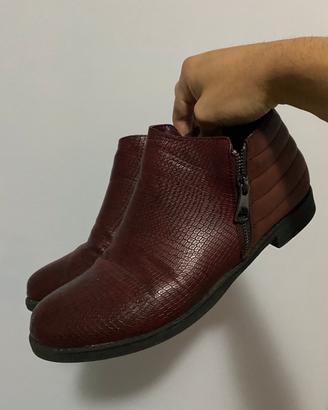 Scarponcino bordeaux Flyfoz
