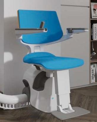 MONTASCALE TKE poltroncina su binario