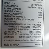 Frigorifero LG GR-P21BUGA rotto 