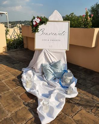cornice per ceremonie 