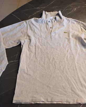 polo vintage lacoste maniche lunghe