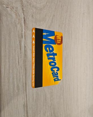 Metro Card New York