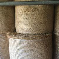 Fieno biologico certificato in rotoli o ballette