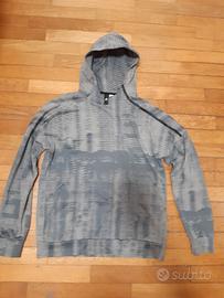 Felpa Adidas con cappuccio grigia | Taglia L