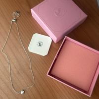 Collana punto luce Swarovski