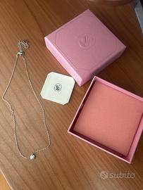 Collana punto luce Swarovski