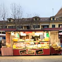 Rimorchio vetrina refrigerata