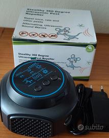 Repellente Ultrasuoni 360° Topi e Insetti Nuovo 