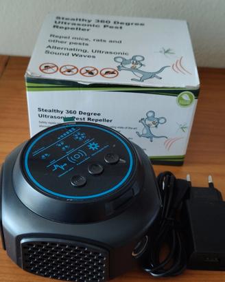 Repellente Ultrasuoni 360° Topi e Insetti Nuovo 