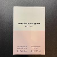 Narciso Rodriguez Gift Set con due profumi 20ml