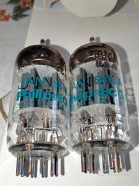 Valvole coppia 5814A Philips ECG nos  Ecc82 12au7