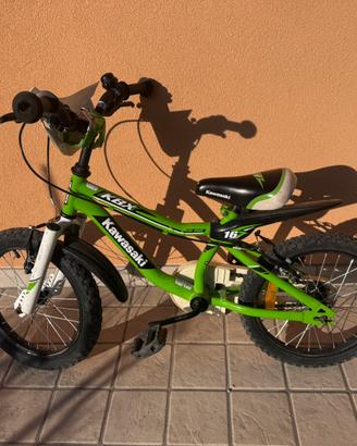 Bicicletta bambino kawasaki